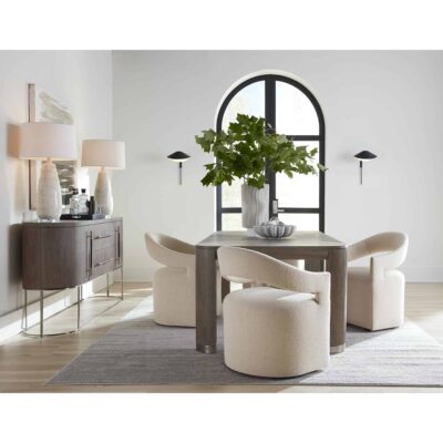 Modern Mood Leg Dining Table w/1-24in leaf 6850-75200-89 6850 75200 907 89 500 05 room