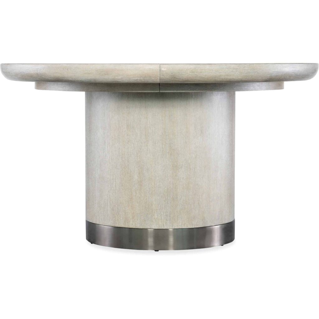 Modern Mood Round Dining Table w/1-18in leaf