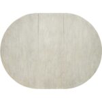 Modern Mood Round Dining Table w/1-18in leaf 9 Modern Mood Round Dining Table w/1-18in leaf 6850-75201-80 6850 75201 80 top1