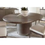 Modern Mood Round Dining Table w/1-18in leaf 10 Modern Mood Round Dining Table w/1-18in leaf 6850-75201-89 6850 75201 89 detail