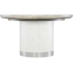 Modern Mood Round Dining Table w/1-18in leaf 13 Modern Mood Round Dining Table w/1-18in leaf 6850-75201-80 6850 75201t 80 silo