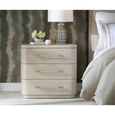 Modern Mood Three Drawer Nightstand 6850-90016-80 6850 90016 80 room