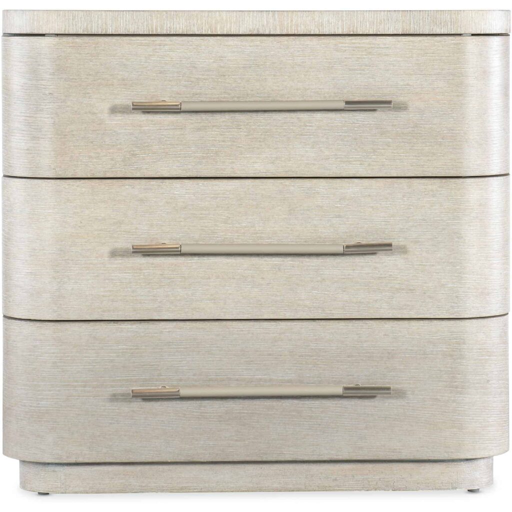 Modern Mood Three Drawer Nightstand - Image 2