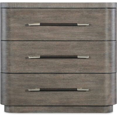 Modern Mood Three Drawer Nightstand 6850-90016-89 6850 90016 89 straight silo