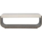 Modern Mood Bed Bench 8 Modern Mood Bed Bench 6850-90119-89 6850 90119 89 straight silo