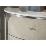 Modern Mood Two Drawer Nightstand 9 Modern Mood Two Drawer Nightstand 6850-90215-80 6850 90215 80 detail