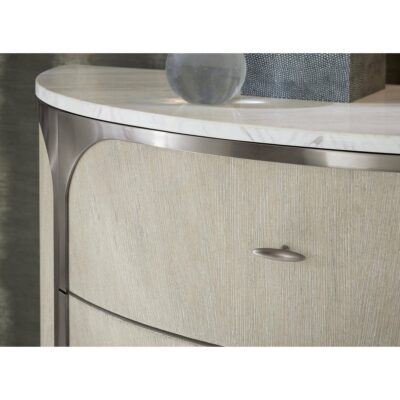 Modern Mood Two Drawer Nightstand 6850-90215-80 6850 90215 80 detail