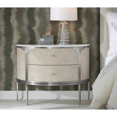 Modern Mood Two Drawer Nightstand 6850-90215-80 6850 90215 80 room