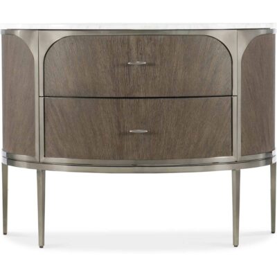 Modern Mood Two Drawer Nightstand 6850-90215-89 6850 90215 89 straight silo