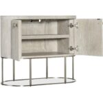 Modern Mood Oval Nightstand 7 Modern Mood Oval Nightstand 6850-90317-80 6850 90317 80 open silo