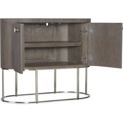 Modern Mood Oval Nightstand 6850-90317-89 6850 90317 89 open silo