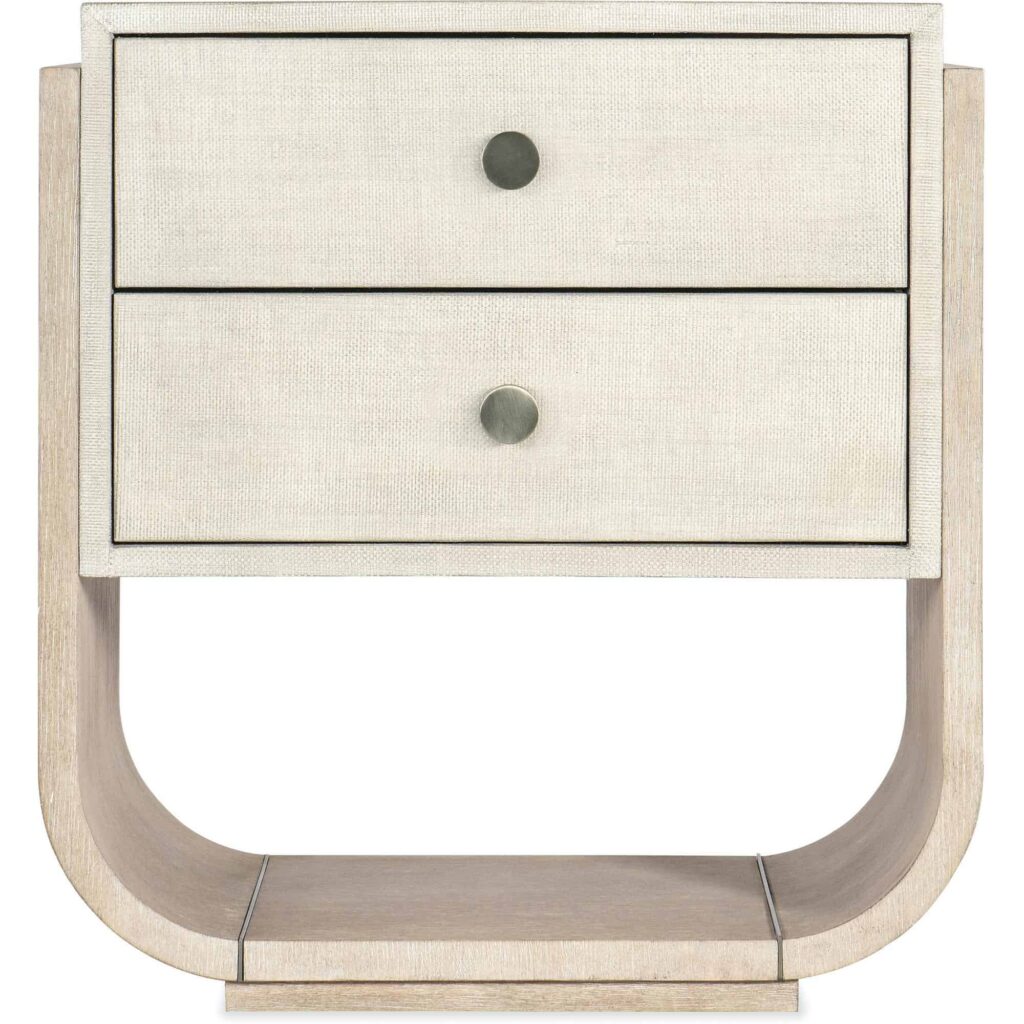 Modern Mood Two Drawer Nightstand - Image 2