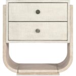 Modern Mood Two Drawer Nightstand 5 Modern Mood Two Drawer Nightstand 6850-90416-80 6850 90416 80 straight silo