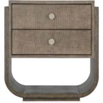 Modern Mood Two Drawer Nightstand 5 Modern Mood Two Drawer Nightstand 6850-90416-89 6850 90416 89 straight silo