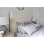 Modern Mood Cal King Upholstered Panel Bed 10 Modern Mood Cal King Upholstered Panel Bed 6850-90960-80 6850 90966 80 detail