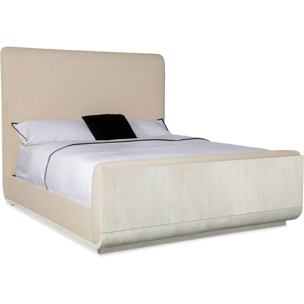 Modern Mood Cal King Upholstered Panel Bed