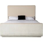 Modern Mood Cal King Upholstered Panel Bed 9 Modern Mood Cal King Upholstered Panel Bed 6850-90960-80 6850 90966 80 straight silo