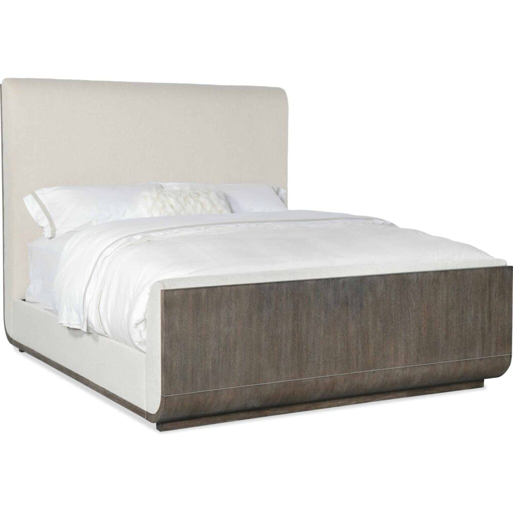 Modern Mood King Upholstered Panel Bed