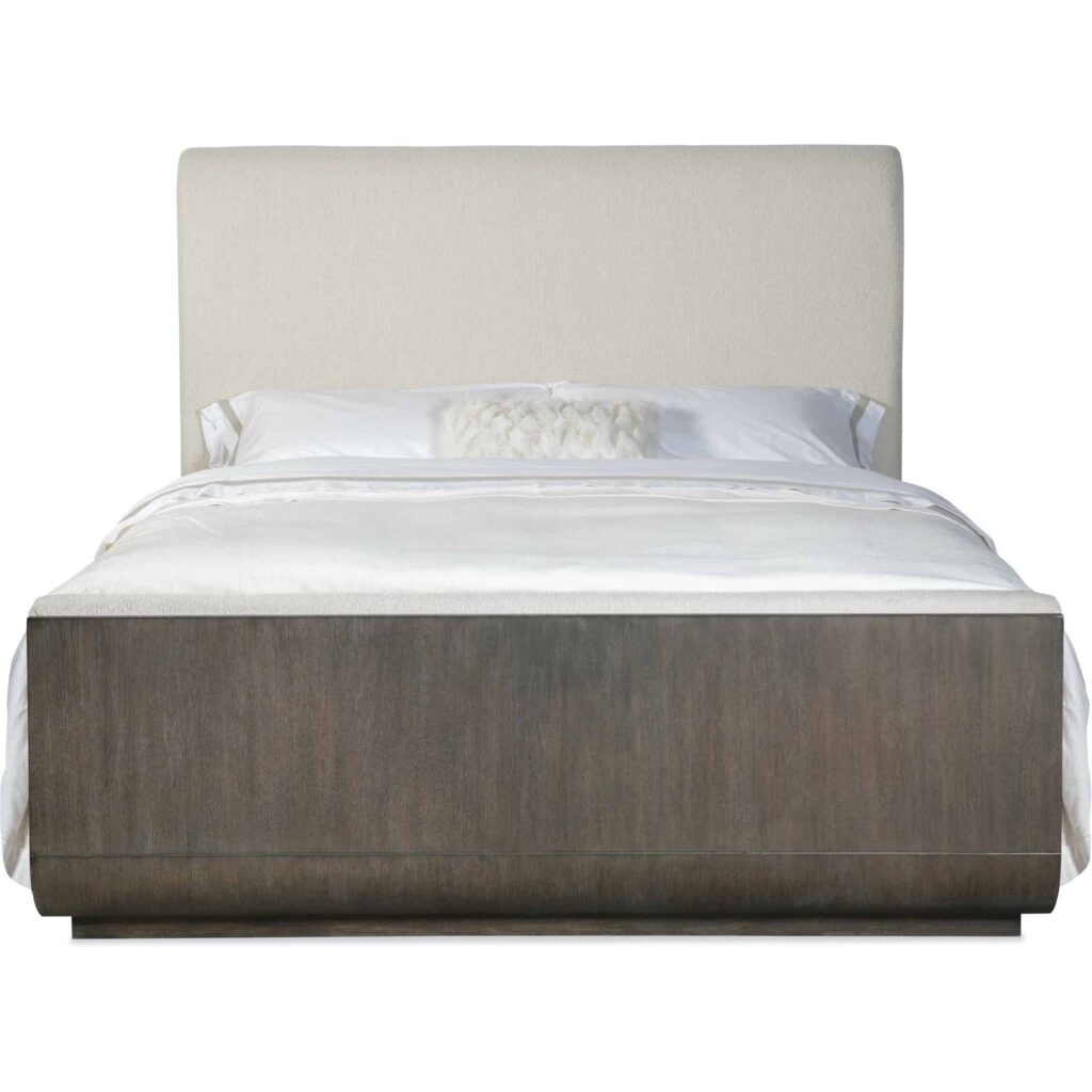 Modern Mood King Upholstered Panel Bed - Image 2