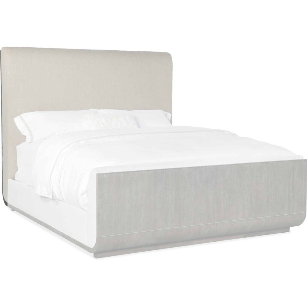 Modern Mood King Upholstered Panel Bed - Image 7