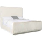 Modern Mood Cal King Upholstered Panel Bed 15 Modern Mood Cal King Upholstered Panel Bed 6850-90960-80 6850 90968 80 silo