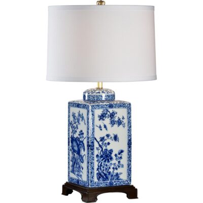 Lotus Lamp - Blue (Lg)