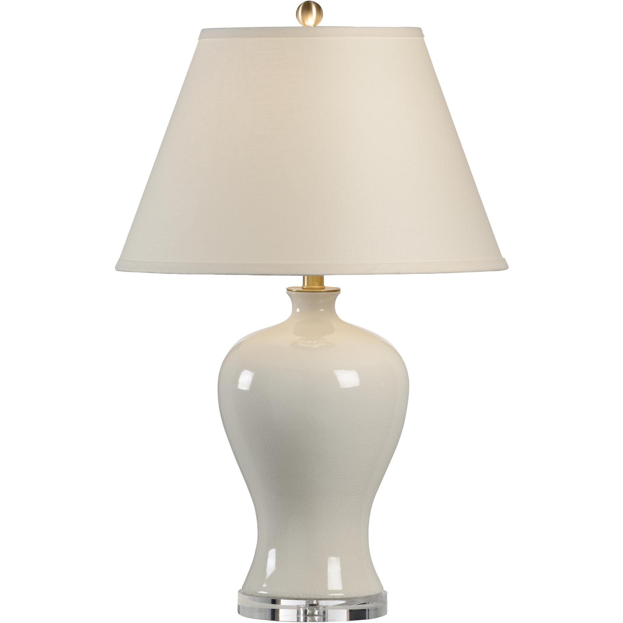 Columbus Vase Lamp - Cream 1 Columbus Vase Lamp - Cream