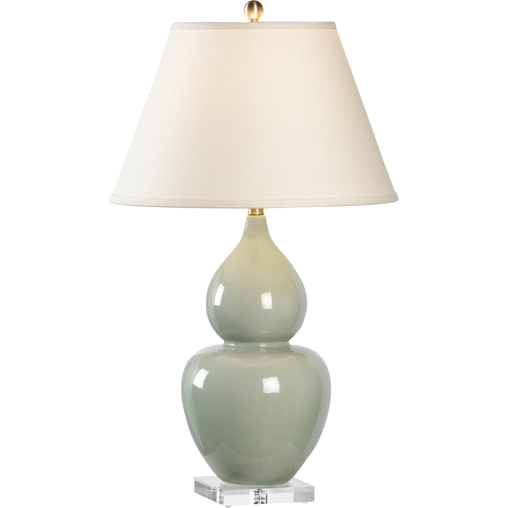 Fulton Vase Lamp - Green 1 Fulton Vase Lamp - Green