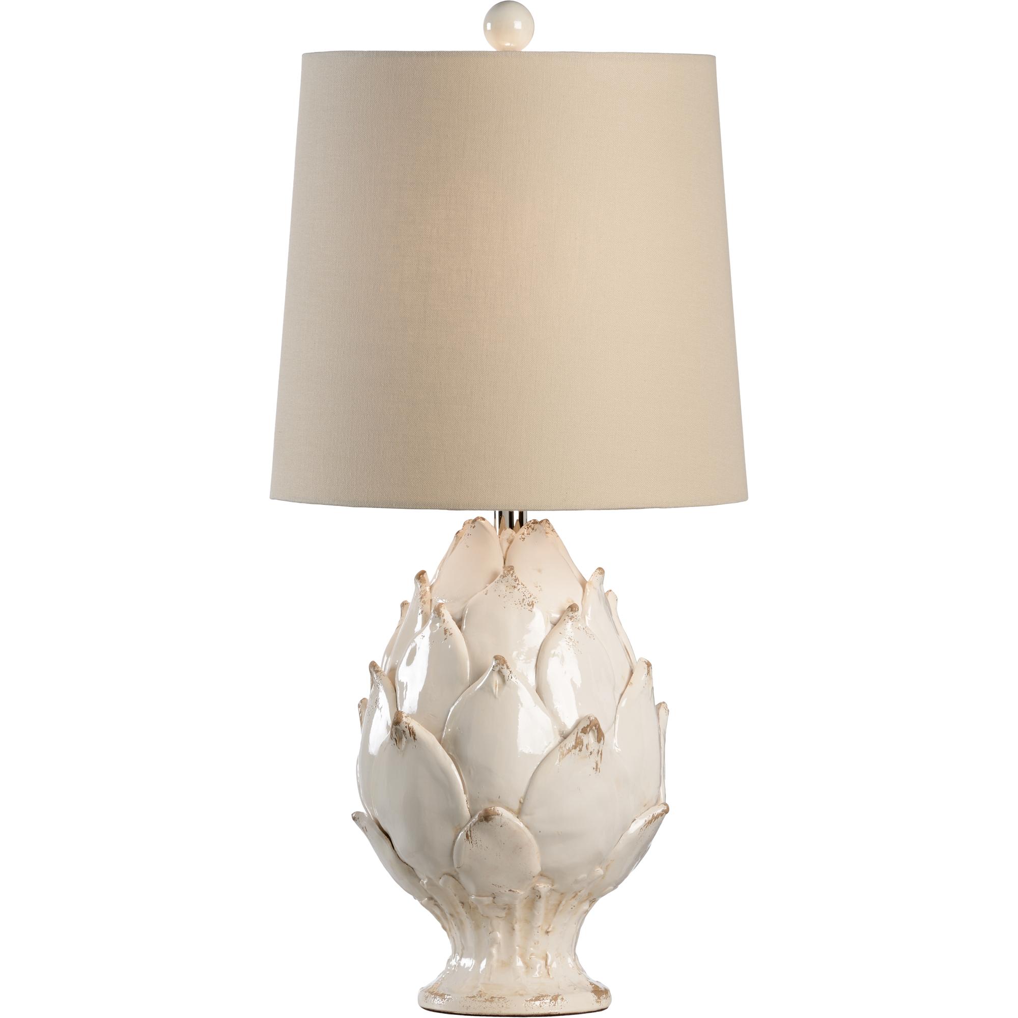 Artichoke Lamp - White 1 Artichoke Lamp - White