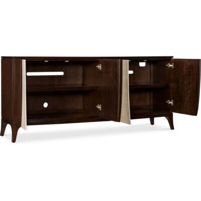 Bella Donna Entertainment Credenza 6900-55476-89 6900 55476 89 open silo