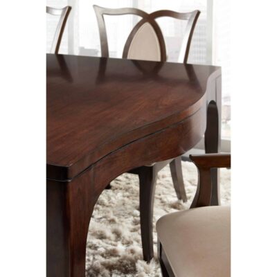 Bella Donna Rectangle Dining Table w/1-22in Leaf 6900-75200-89 6900 75200 89 detail