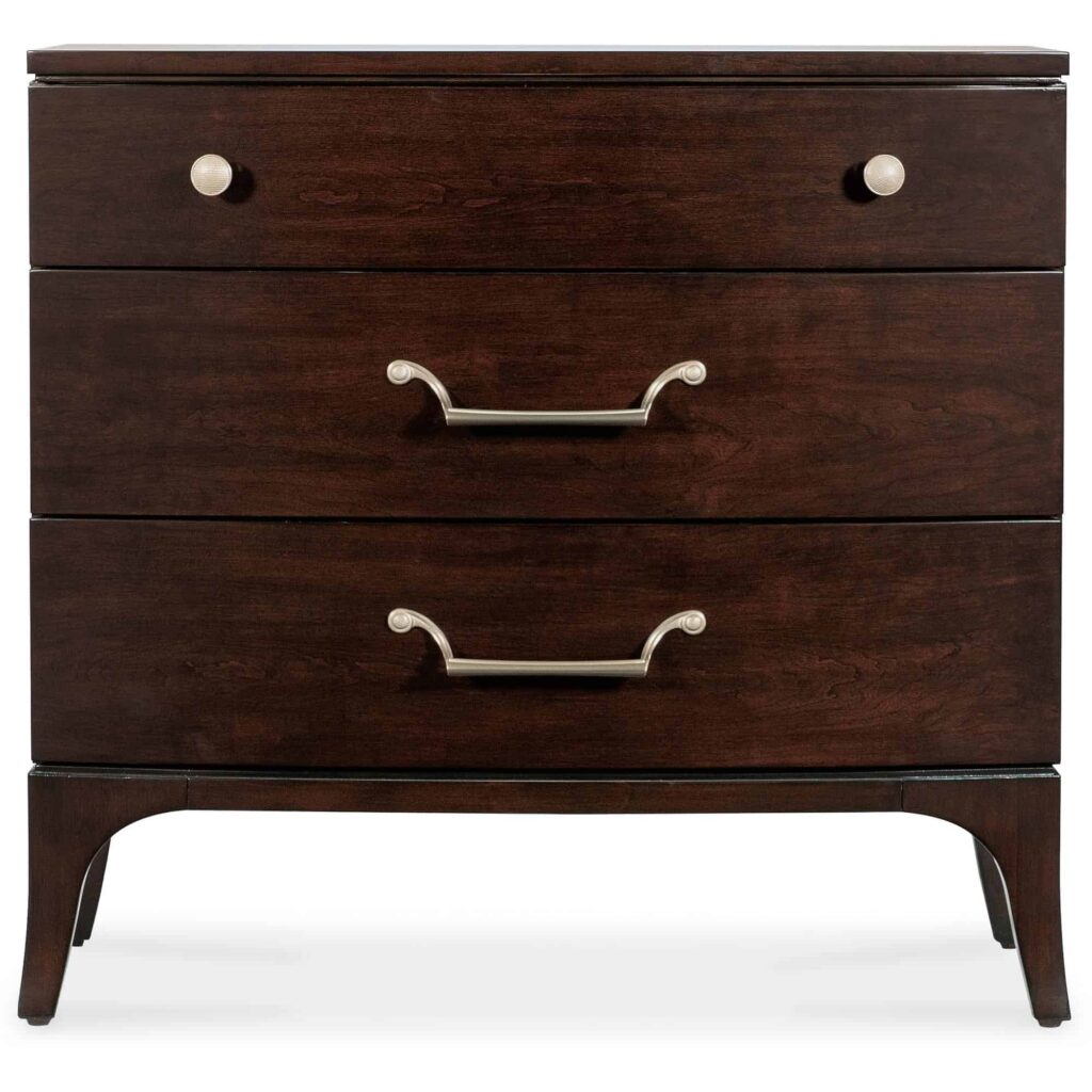 Bella Donna Three-Drawer Nightstand - Image 2