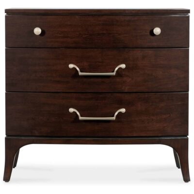 Bella Donna Three-Drawer Nightstand 6900-90016-89 6900 90016 89 straight silo