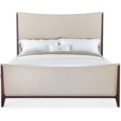 Bella Donna King Upholstered Bed 6900-90866-04 6900 90866 04 straight silo