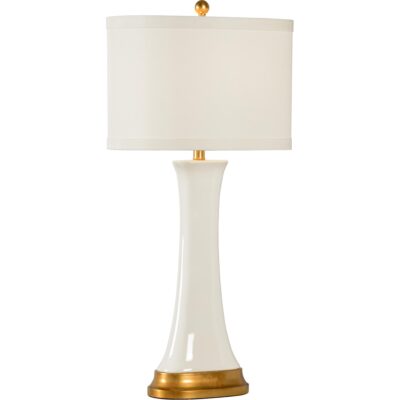 Hopper Lamp - White