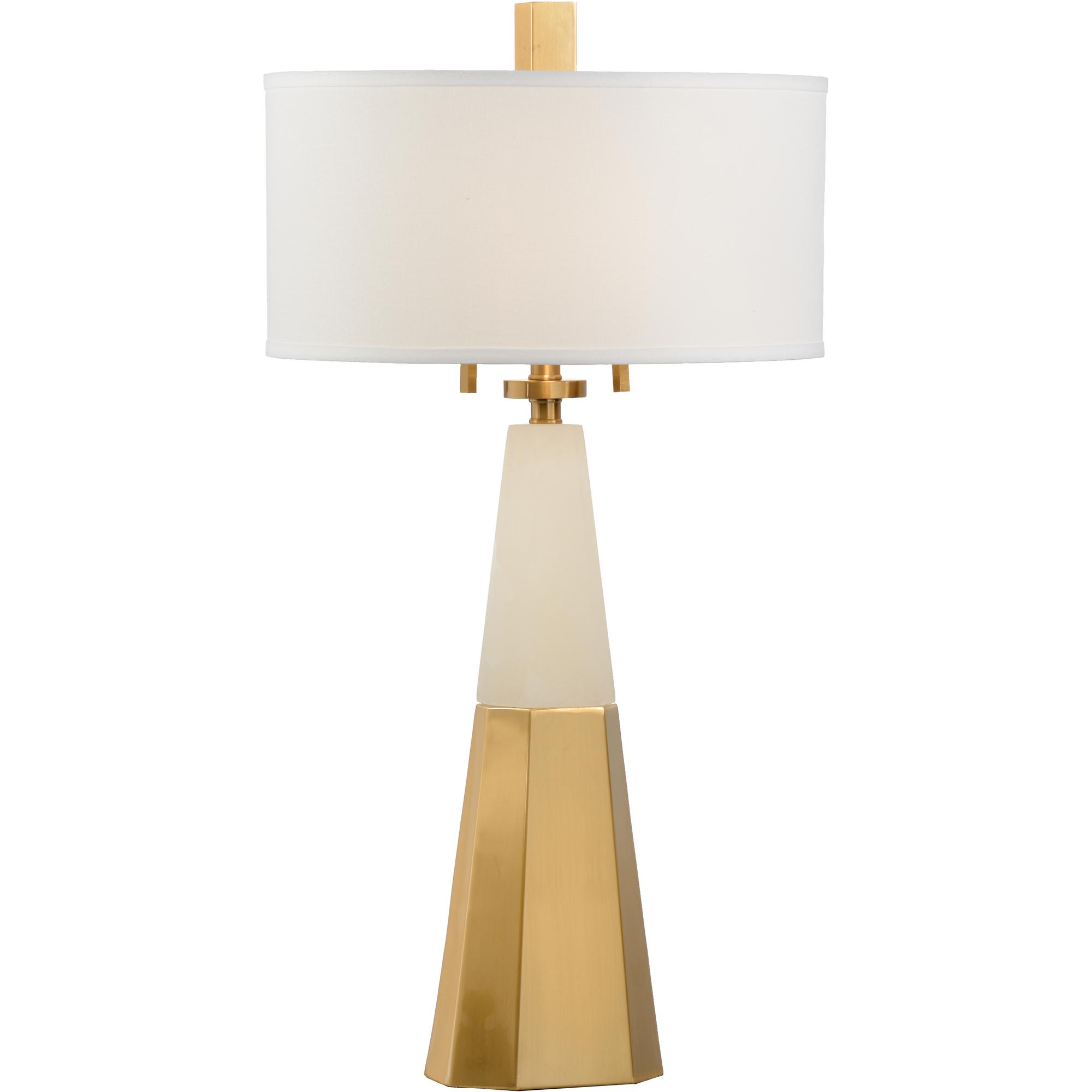 Winfield Lamp - Alabaster 1 Winfield Lamp - Alabaster