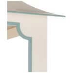 Tole Pagoda Lantern - (Lg) - Cream 69348 69348 B