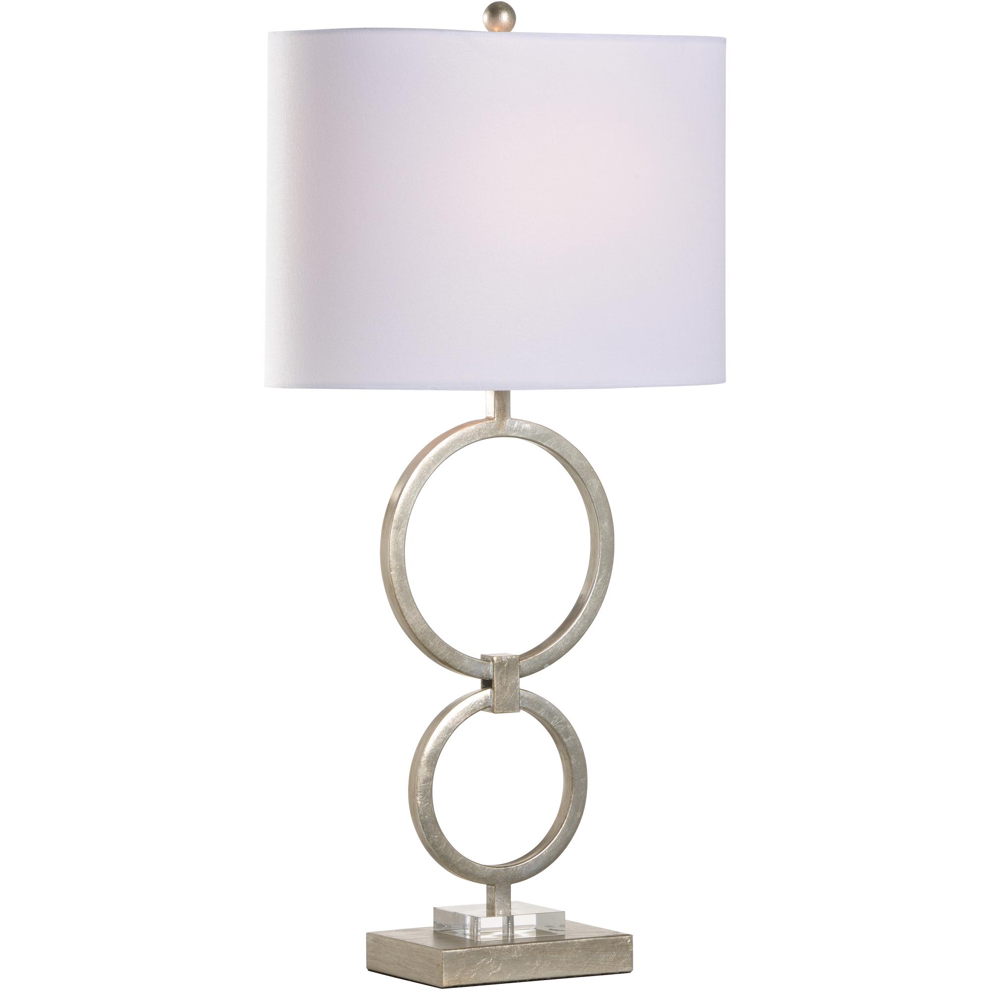 Silver Loop Lamp 1 Silver Loop Lamp