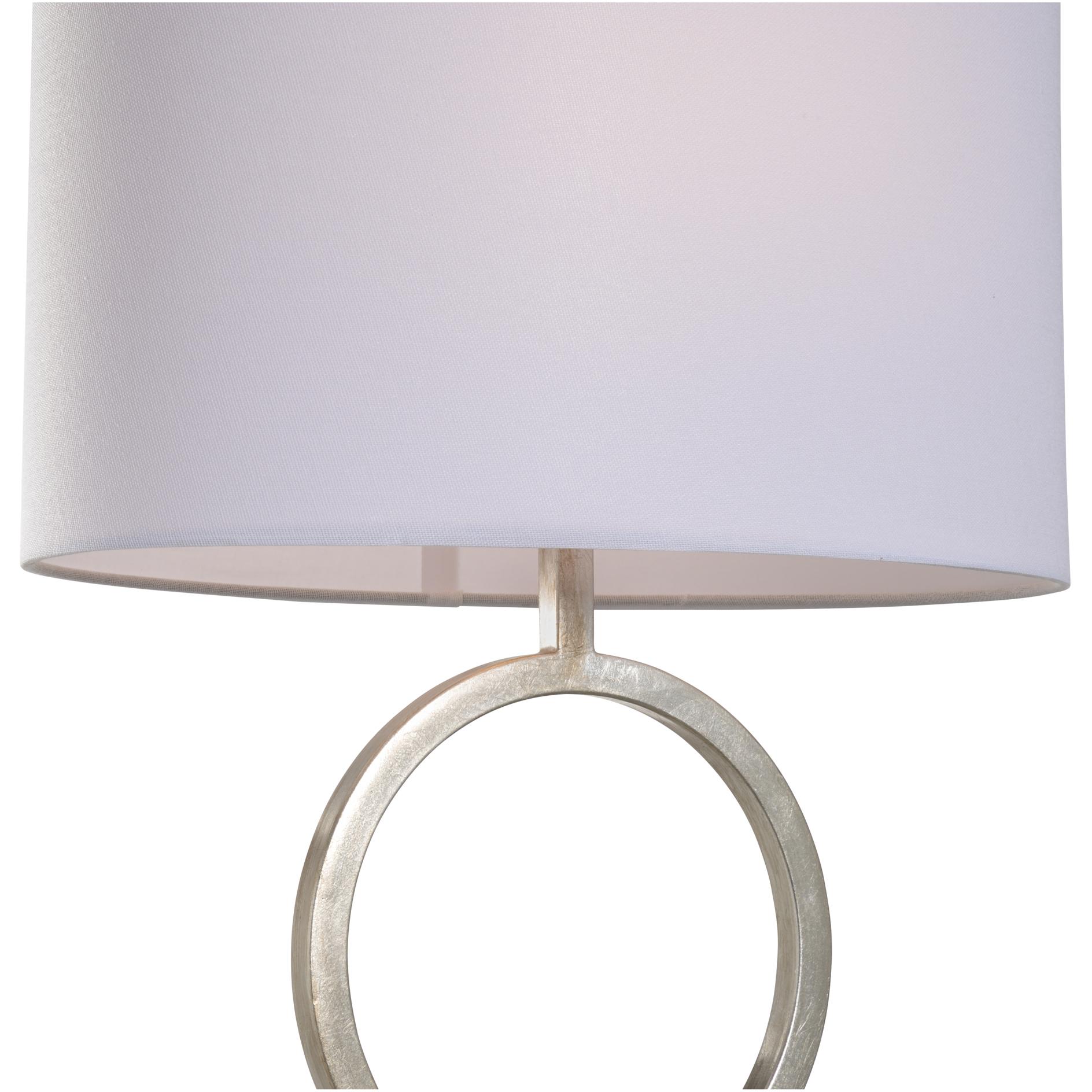 Silver Loop Lamp 2 Silver Loop Lamp - Image 2