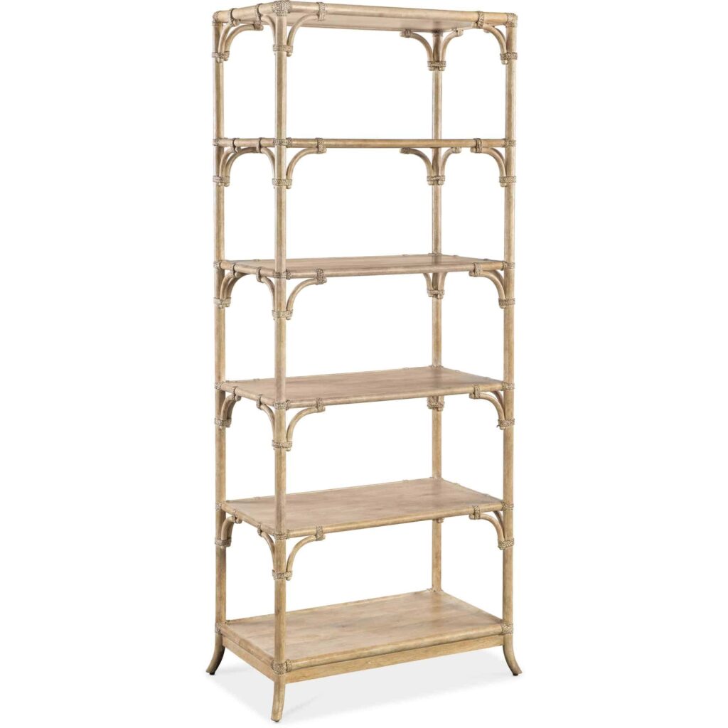 Retreat Pole Rattan Bookcase