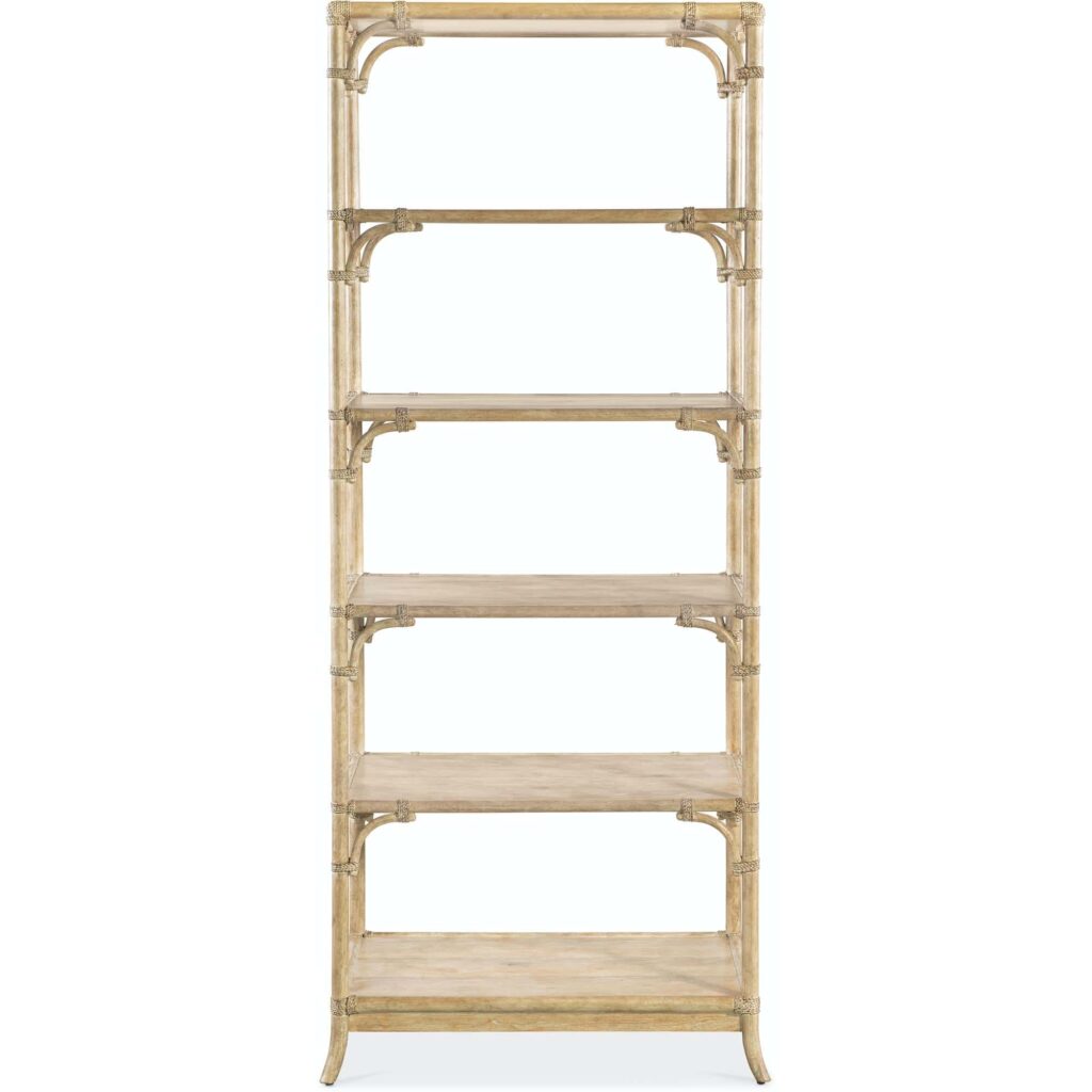 Retreat Pole Rattan Bookcase - Image 2