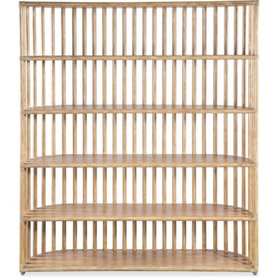 Retreat Slatted Bookcase 6950-10446-80 6950 10446 80 straight silo