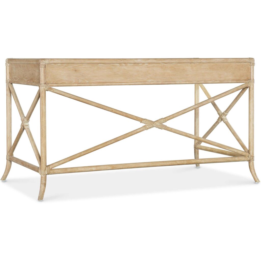 Retreat Pole Rattan Writing Desk - Image 2