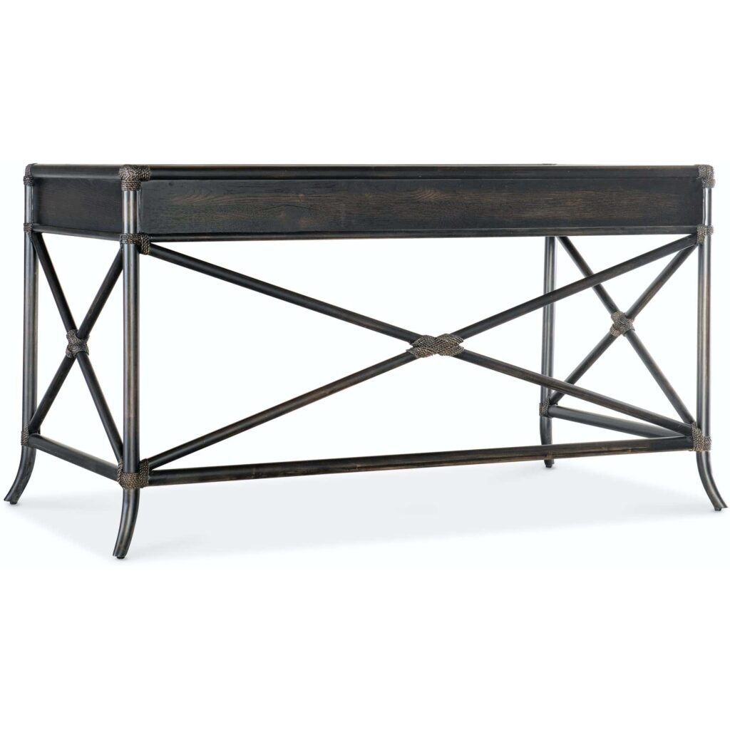 Retreat Pole Rattan Writing Desk - Image 2