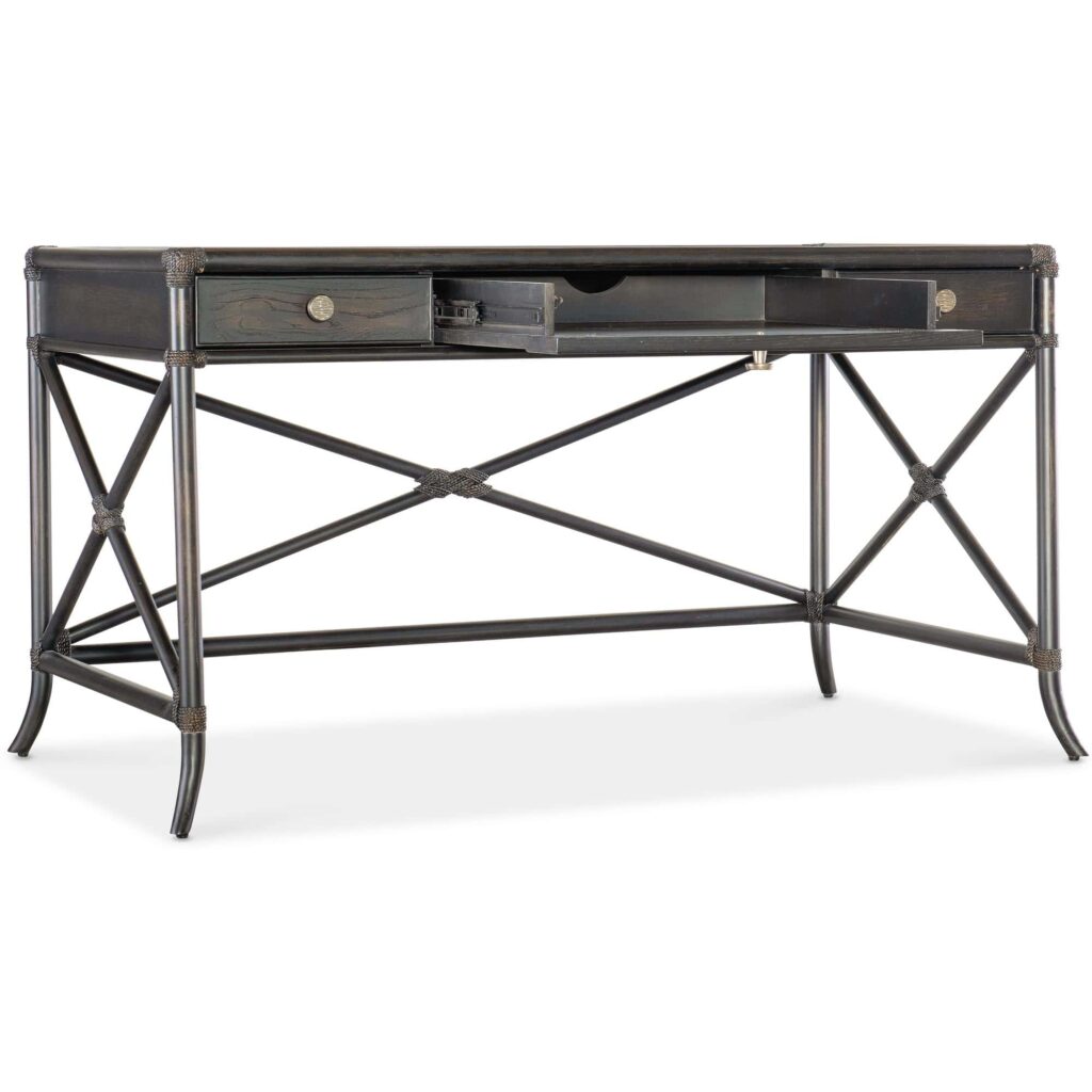 Retreat Pole Rattan Writing Desk - Image 4