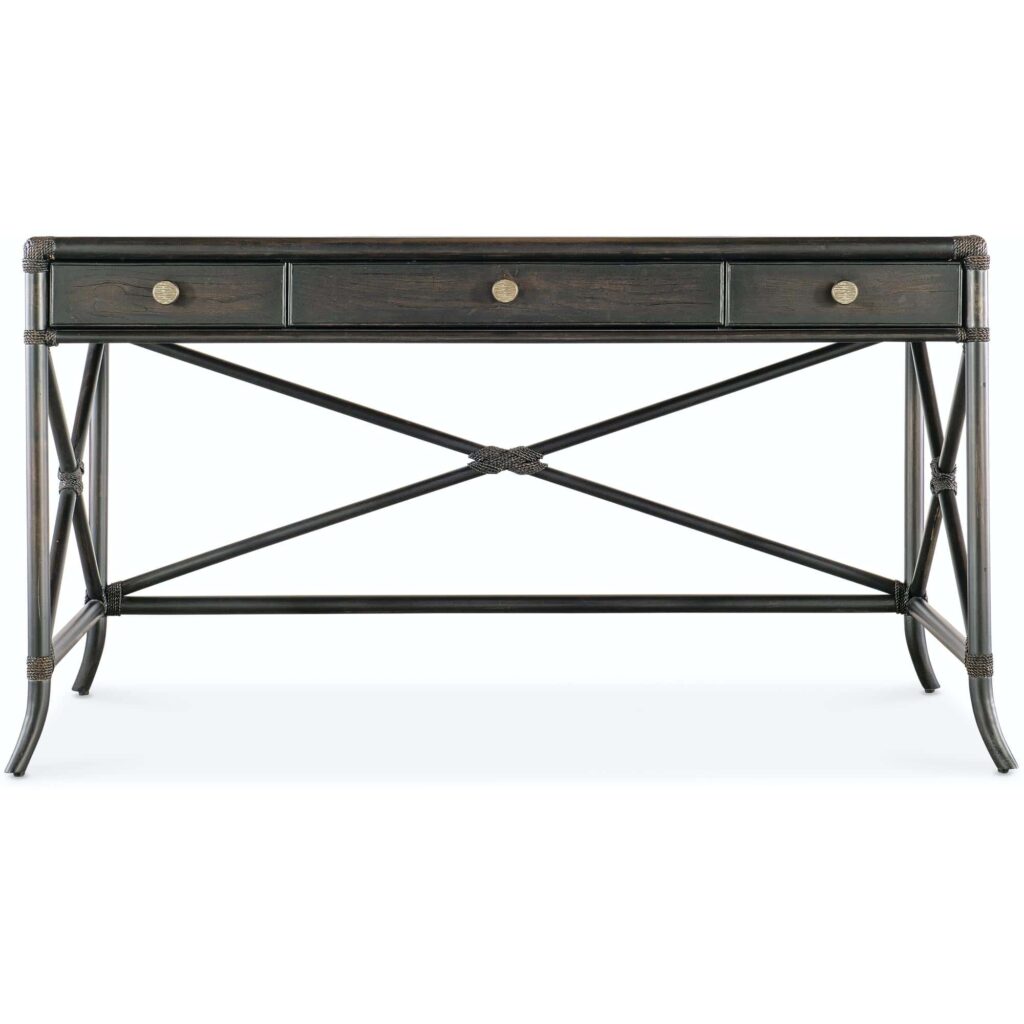 Retreat Pole Rattan Writing Desk - Image 5