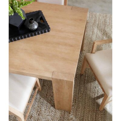 Retreat Rectangle Dining Table w/1-22in leaf 6950-75200-80 6950 75200 80 detail