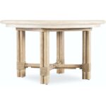 Retreat Pole Rattan Round Dining Table w/1-20in leaf 16 Retreat Pole Rattan Round Dining Table w/1-20in leaf 6950-75201-80 6950 75201b 80 silo