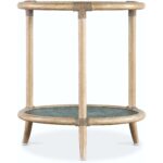 Retreat Raffia End Table 6 Retreat Raffia End Table 6950-80116-45 6950 80116 45 back silo