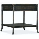 Retreat Pole Rattan End Table 8 Retreat Pole Rattan End Table 6950-80213-99 6950 80213 99 back silo